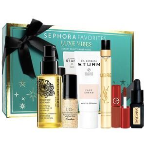 SEPHORA Favorites LUXEVibes Luxury Sample Set YSL SAINT JANE GUERLAIN ARMANI NEW